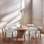 Chaises de salle à manger rembourrées Cindina-711859136