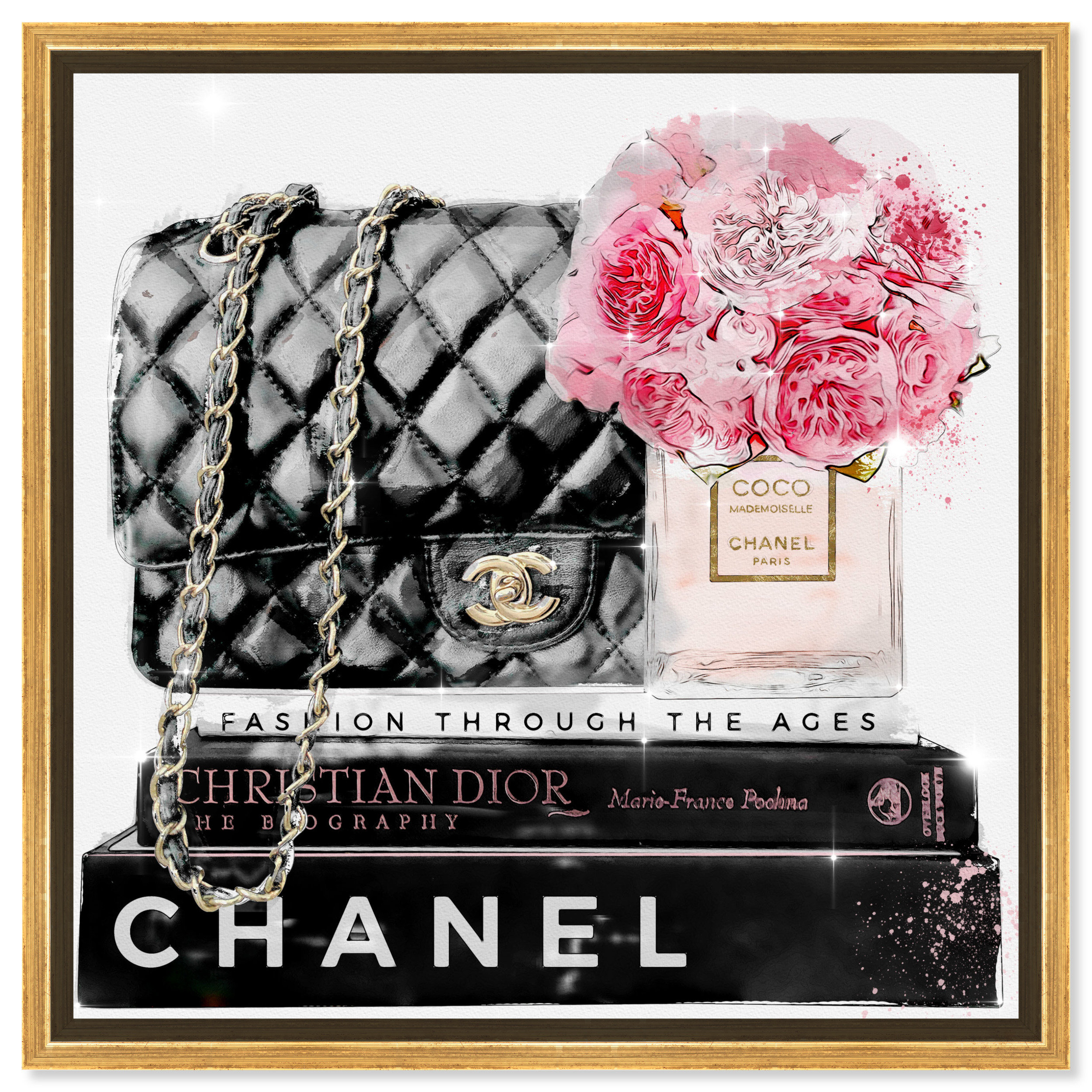 " Fashion And Glam Elegant Essentials Paris, Glam Black "