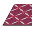 Tapis géométrique mauve / rouge-1435642805