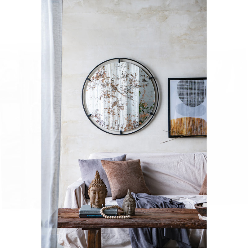 Miroir rond Theodor