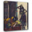 «Jezebel Advises Ahab» par James Tissot - Art mural sur toile tendue avec châssis-1980216546