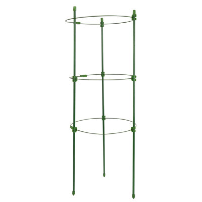 1PC 23.62" H plant support plastic climbing vine frame, flower pillar ，plant climbing frame