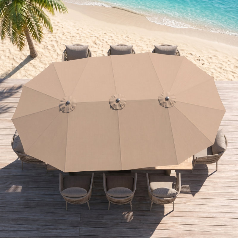 Ensemble repas d'extérieur Cutler, Black/Brown/Beige