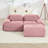 Compression Sofa, L Shape Sofa, Corduroy Fabric Sofa, For Living Room-1792351885