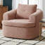 Fauteuil demi-tonneau pivotant rembourré-777522342-776504103