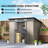 Garden 7 ft. W x 4 ft. D Steel Storage Shed