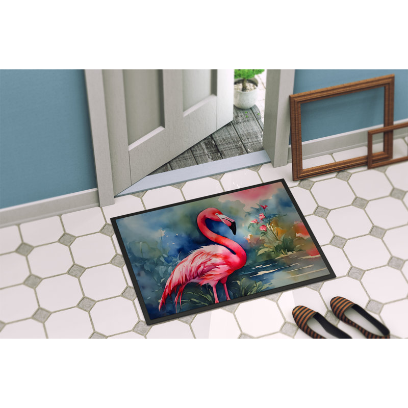 Quetin Non-Slip Doormat, 18" W x 27" L