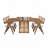 86.61 Inch Rectangular Dining Table