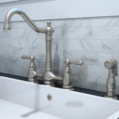 Pioneer Americana Kitchen Faucet with Side Spray