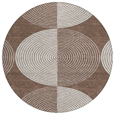 Machine Washable Indoor/Outdoor Jenning ACN2275 Geometric Rug