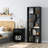 Asymmetrical Display Shelf & Bookcase, 5-Tier-395103197