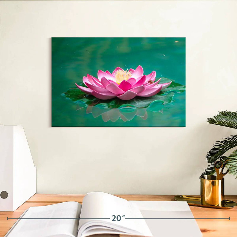 Harnek Blooming Lotus, 8" H x 12" W