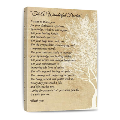 To To a Wonderful Doctor