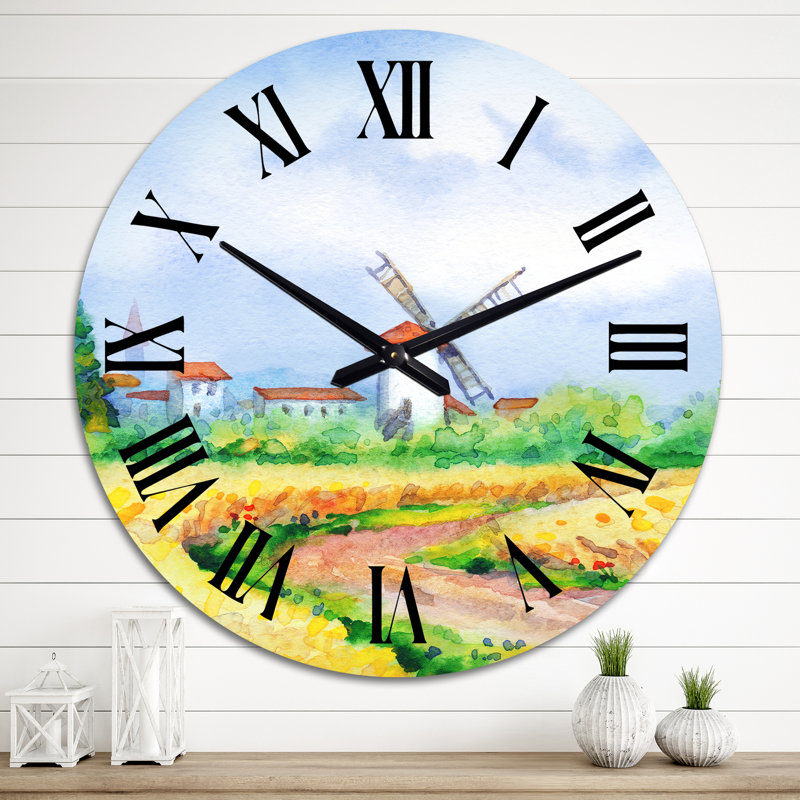 Horloge murale surdimensionnée, Grand