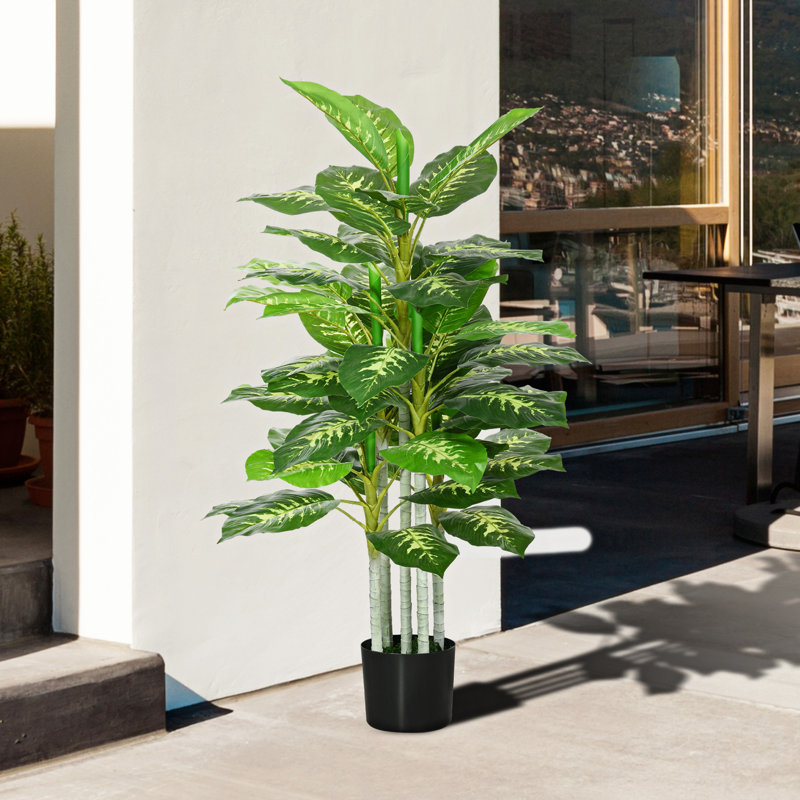 120cm Faux Evergreen Tree Plant in Pot