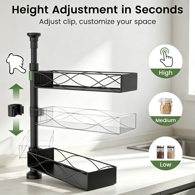 Tension Spice Rack