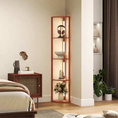 163.5cm Melmaine LED Column Floor Lamp