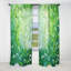 Rideau en velours traditionnel assombrissant Sarah Herbs Tarragon Tales III - 1 panneau-539203553