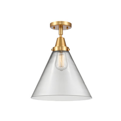 Plafonnier en verre