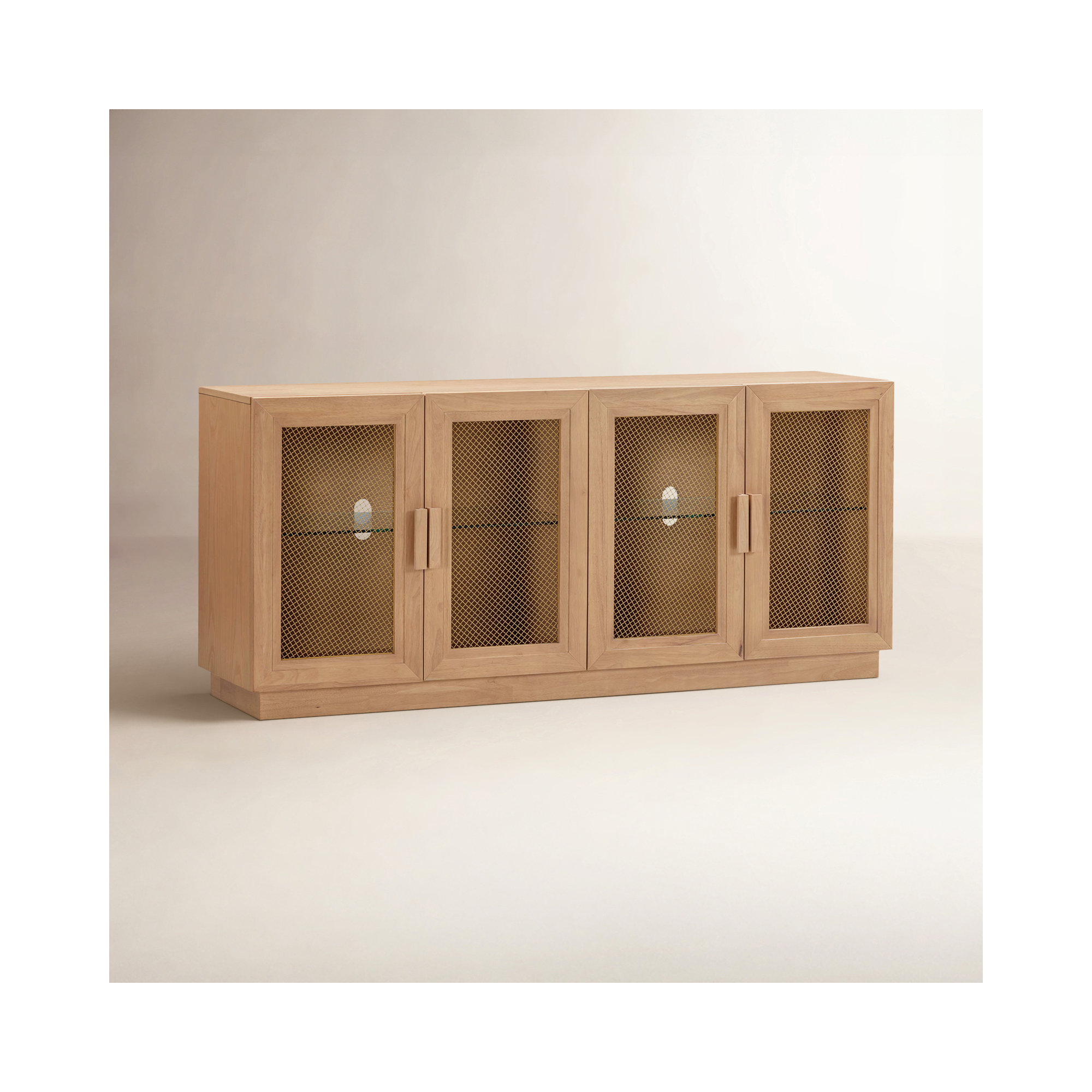 Hermione 72'' Media Console, Natural