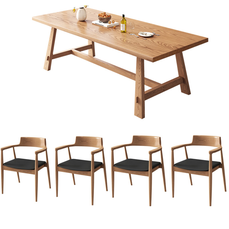 Simple style dining table, 29.53"H x 62.99"L x 31.5"W