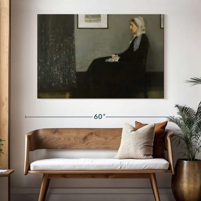 La mère de Leisha Whistler, H 34 po x l 51 po