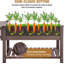 Jardinière mobile avec jardin surélevé et pieds pour jardin