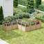 Lit de jardin surélevé en cèdre 95 "