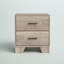 Table de chevet 2 tiroirs Beckville