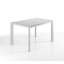 Baldev Glass Top Metal Base Dining Table