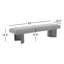 Banc en métal Axelle-952678464