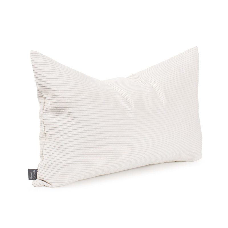 Pillow Pana - Poly Insert, Natural, 14"H x 22"W, Rectangle