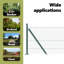 Vidaxl Fence With Posts Steel-116797939-116797963
