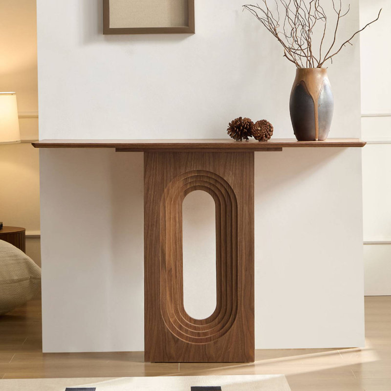 Console 47,24 po, Bois espresso