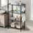 Four-Tier Metal Rack (Black)