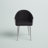 Josie 19.25" Faux Leather Upholstered Armchair-287528673-358184675