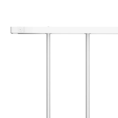 Trinton Fence Panel Powder-coated Steel Patio Barrier Multi Sizes Multi Colours