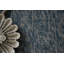 Tapis décoratif Elemental - imprimé géométrique bleu délavé-1474401403