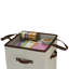 Tall Wrapping Paper Organizer Storage Box with Lift‑Out Ribbon Tray