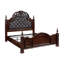 Lit plateforme en cuir Elene-1015454598