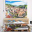 Tapisserie panorama aérienne cityscape city view-28495468