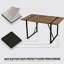 Table de salle à manger rectangulaire 1 pièce sans chaise-1878563921