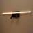 31.5" Dimmable Modern Matte Black Led Linear Vanity Light