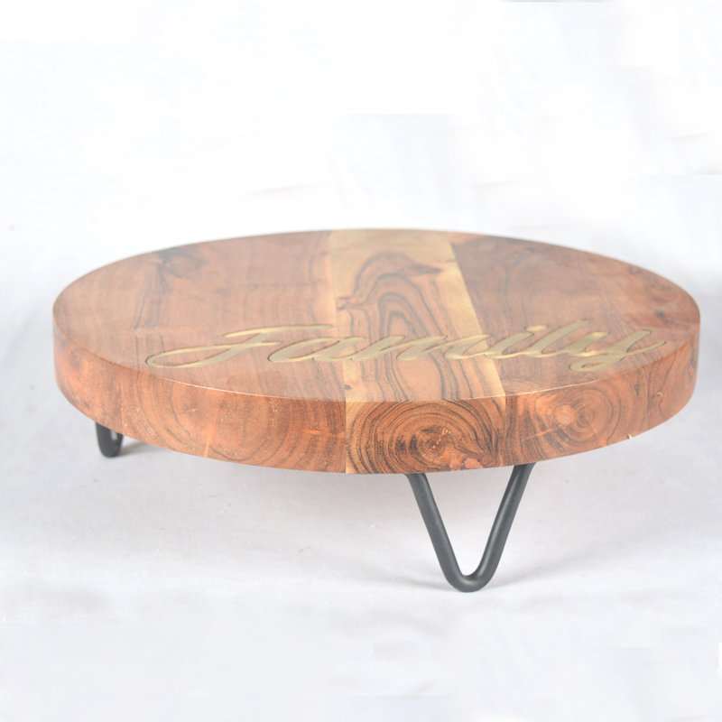 Présentoir à gâteaux en bois Munguia