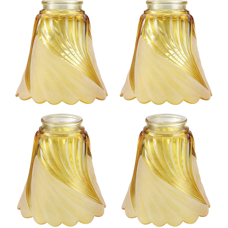 4.88'' H x 2.12'' W Glass Bowl Lamp Shade