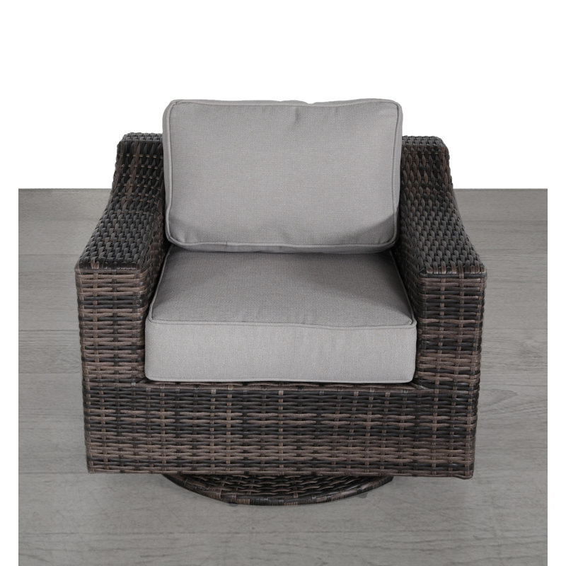 Fauteuil club pivotant de 33 po de largeur Hakeen