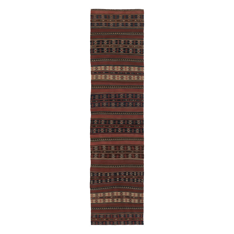Kilim & Flatweave One-of-a-Kind 2'10X12'8 Area Rug