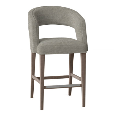 Bryant Upholstered Stool with Solid Wood Frame