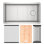 Culinario 33" Stainless Steel Gourmet Chef/Workstation Sink With Premium Accessories