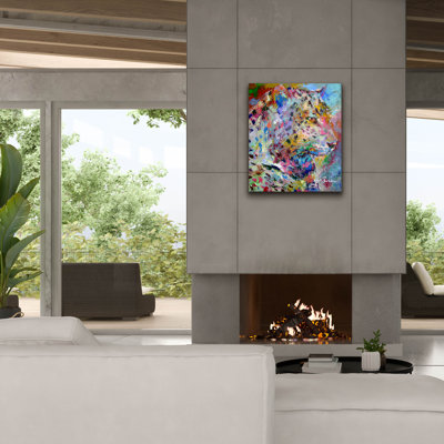 «Artleo» par Richard Wallich, art mural sur toile, 26 po x 30 po
